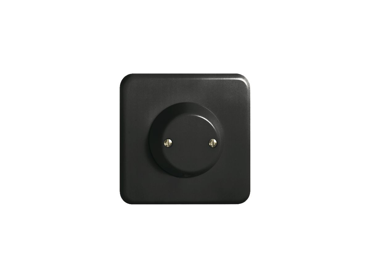 UP-Frontset FH schwarz für Zugtaster/-schalter