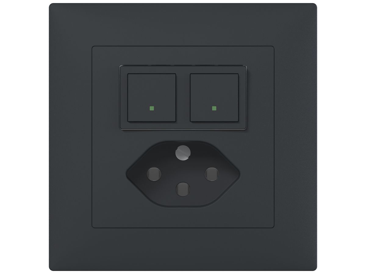 UP-Kombination ABB Sidus B Sensor/Aktor free@home anthrazit