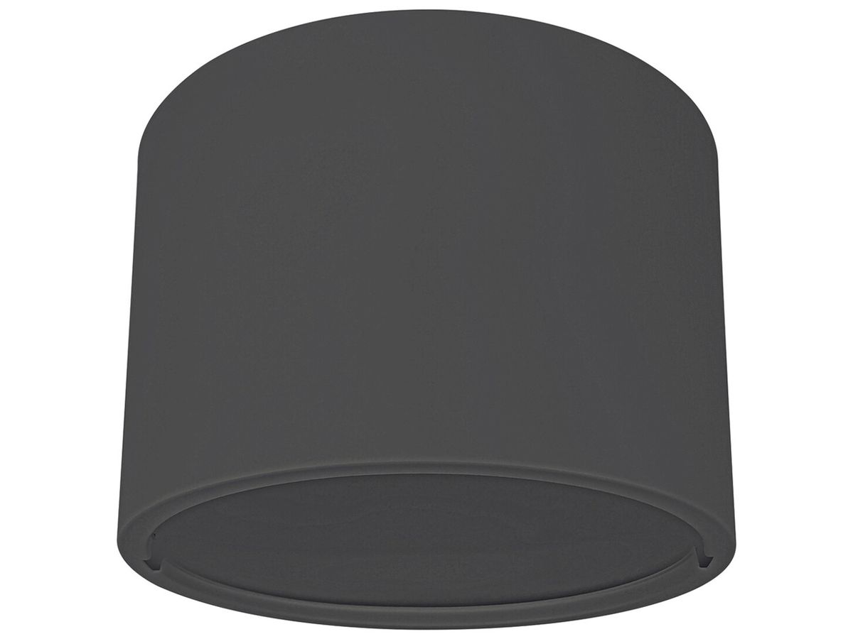 Anbaugehäuse LEDVANCE COMFORT Aluminium Ø265×190mm schwarz