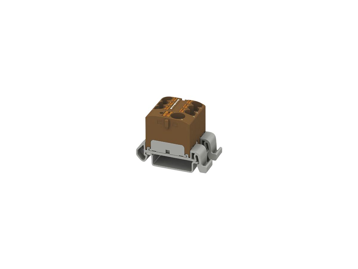 Verteilerblock PX PTFIX 10/6X4-NS35A BN