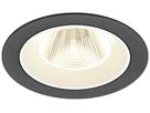 EB-LED-Deckenleuchte SLV NUMINOS M 12W 1900lm 4000K NB DALI DIM Ø105×68mm sz/ws