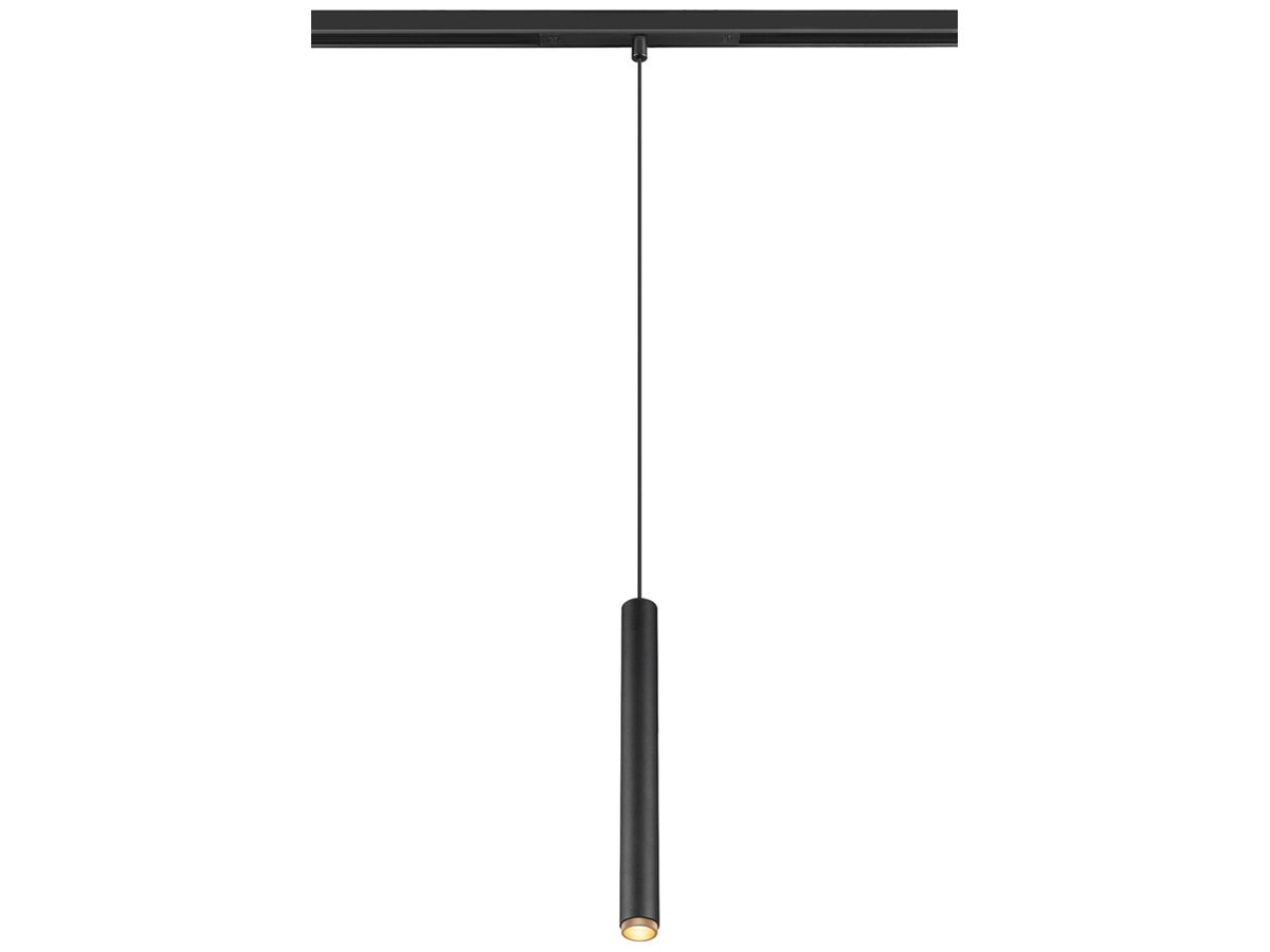 LED-Pendelleuchte SLV GRIP S 48V AD 9.8W 350lm 920…930 DALI Ø30mm schwarz