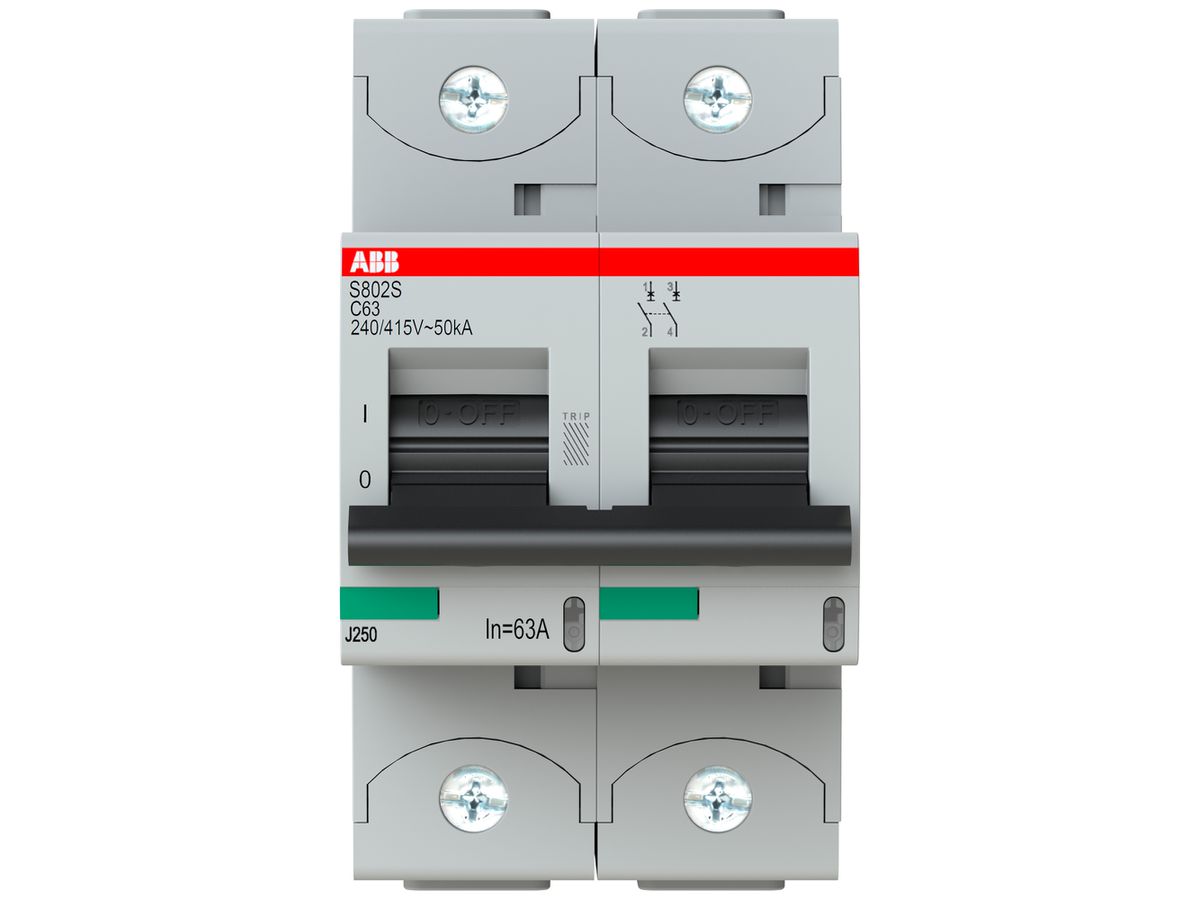 Leitungsschutzschalter ABB S802S-C 63A 50kA