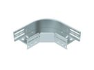 Bogen BET RB 90° 60×100mm Stahl bandverzinkt