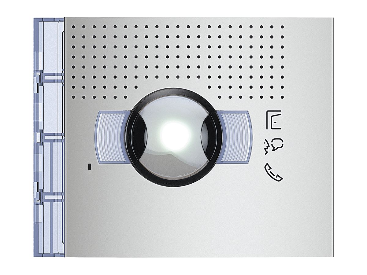 Frontblende für Tür-Lautsprecher/Kamera-Modul 96° Sfera aluminium