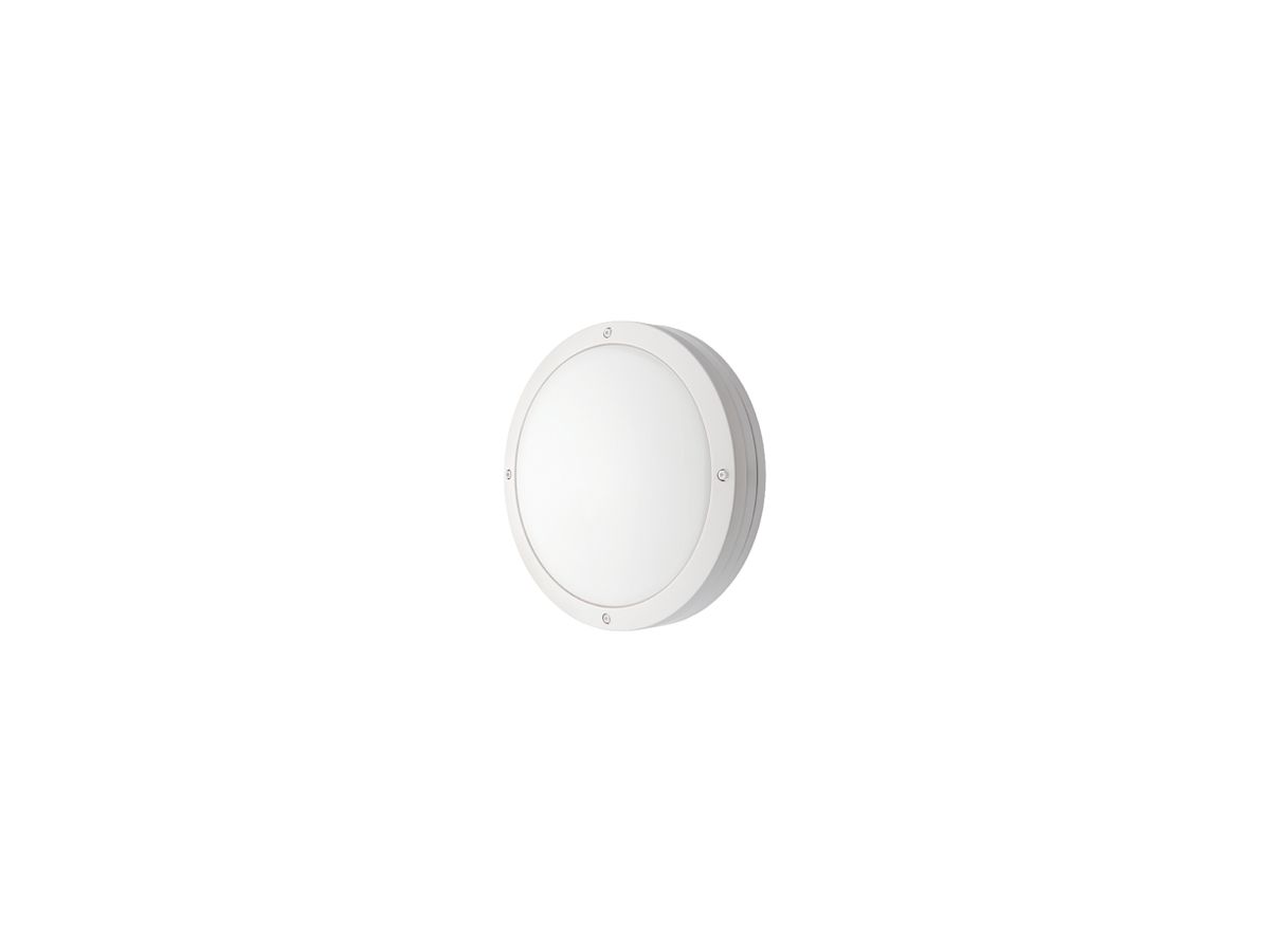 Anbauleuchte SG Evje E27 2×33W IP65 direkt/indirekt Ø320 weiss