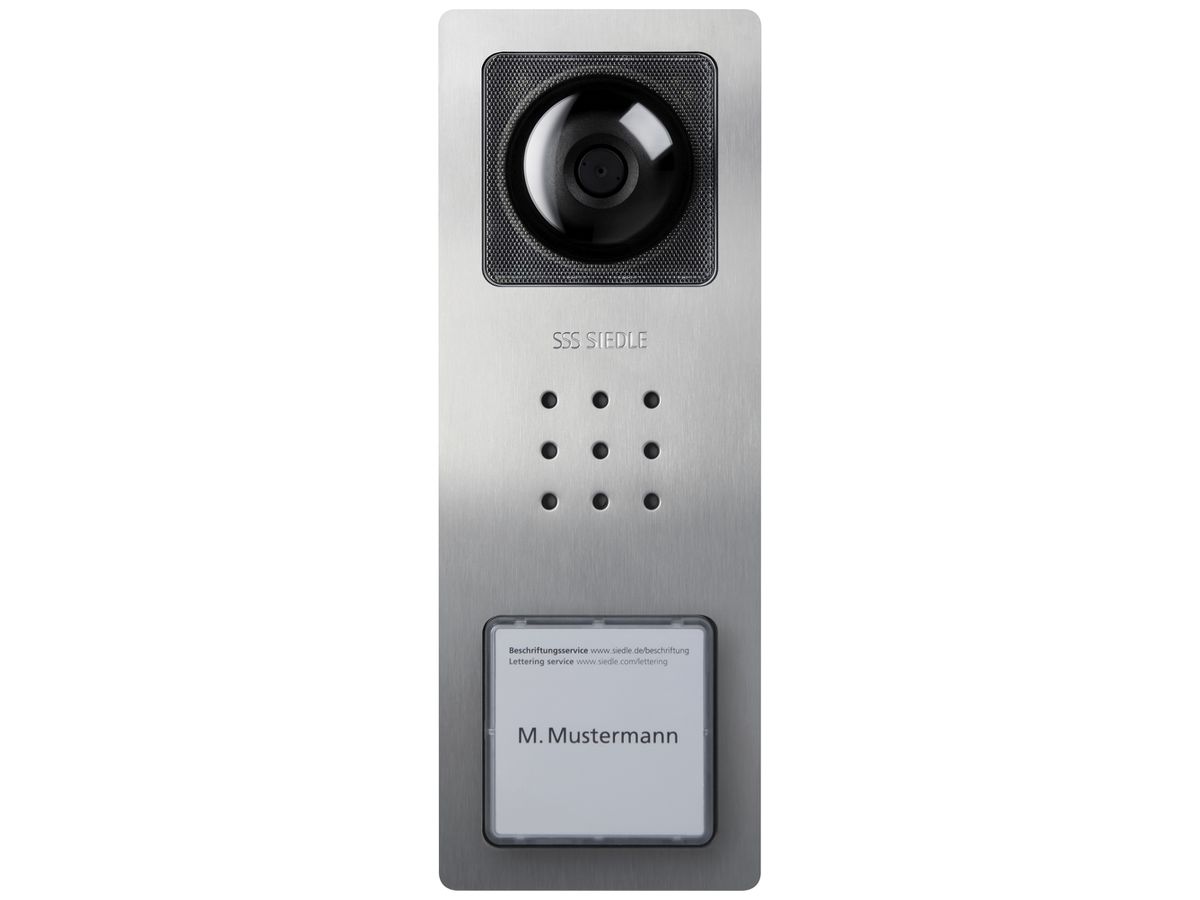 Aussenstation Video Siedle Compact Bus-System 1 Kamera 12VAC 226×82×39mm IP54