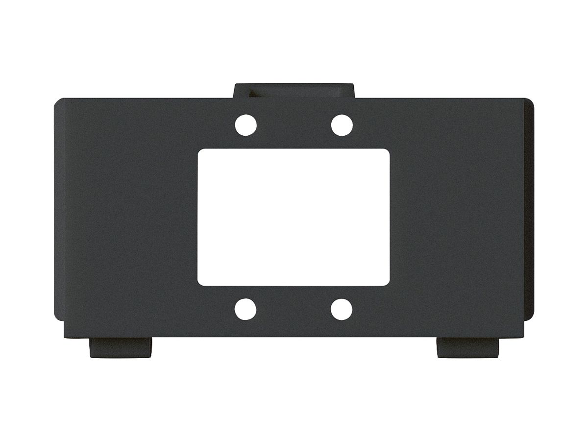 Multimedia-Modul M3 LWL leer für 2 SC kallysto schwarz