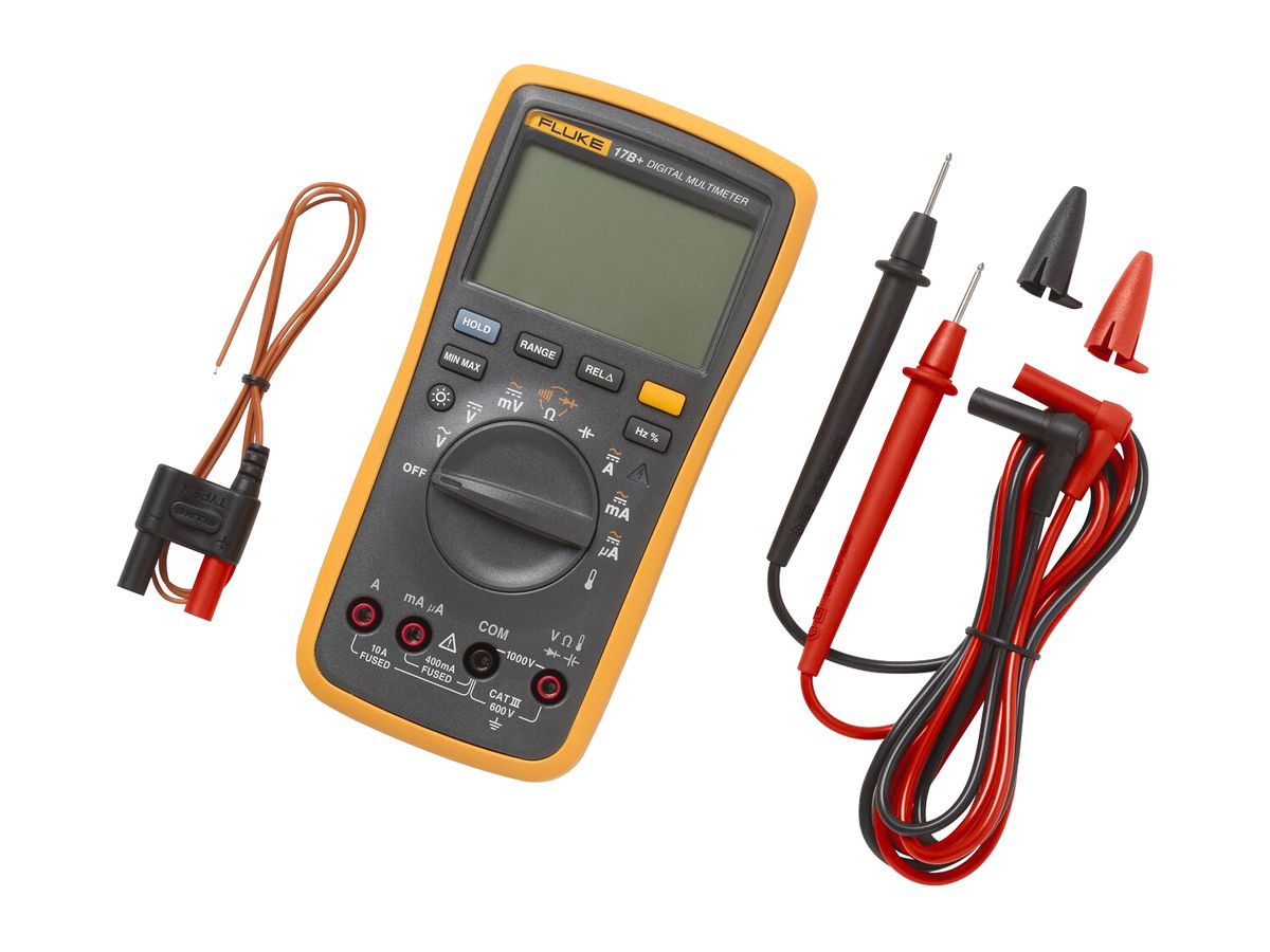 Multimeter Fluke 17B+ 1000V 10A 40MΩ 1000µF 1000kHz