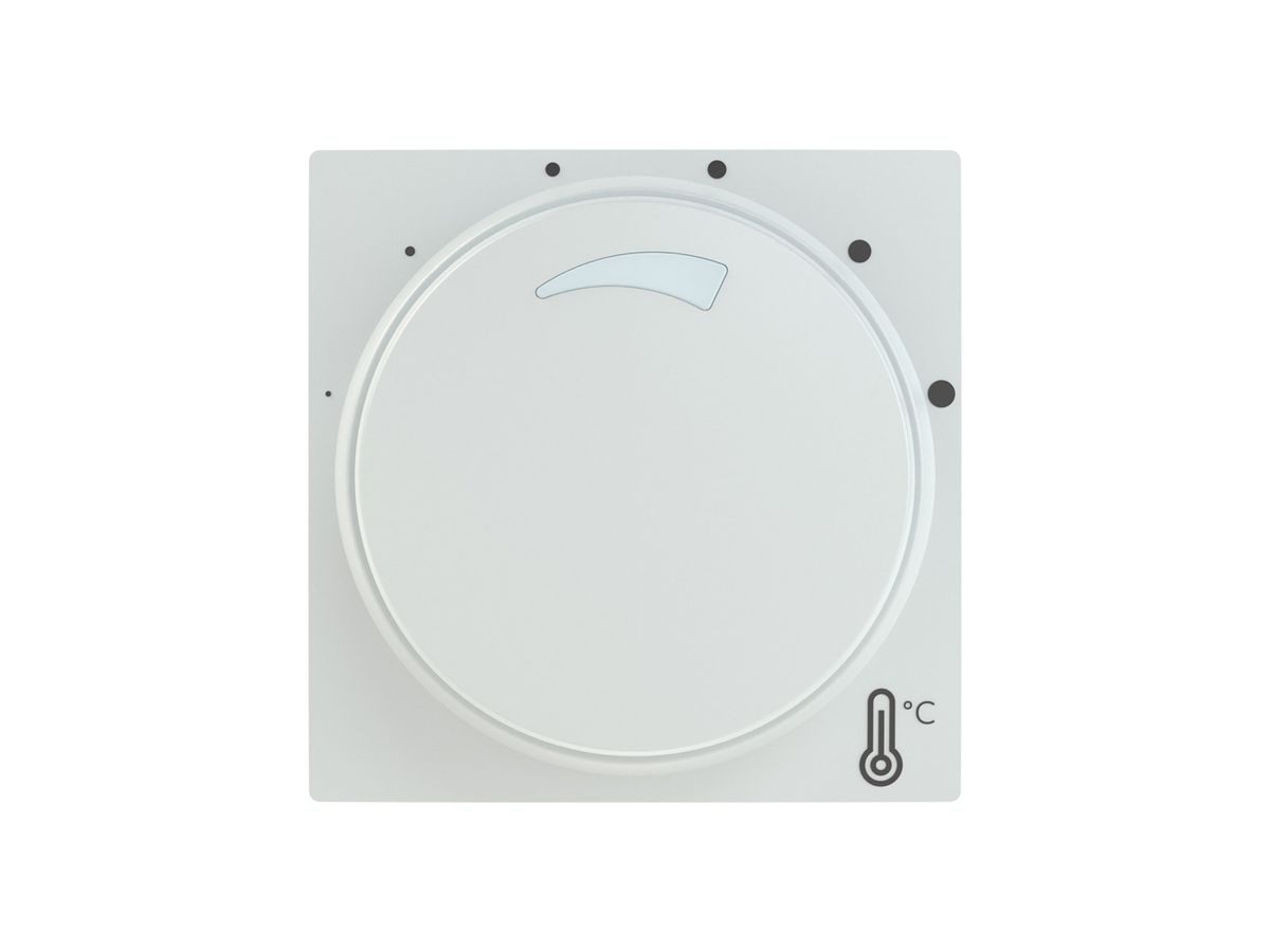 Frontset ABB SIDUS Z/E Thermostat IP20 ws