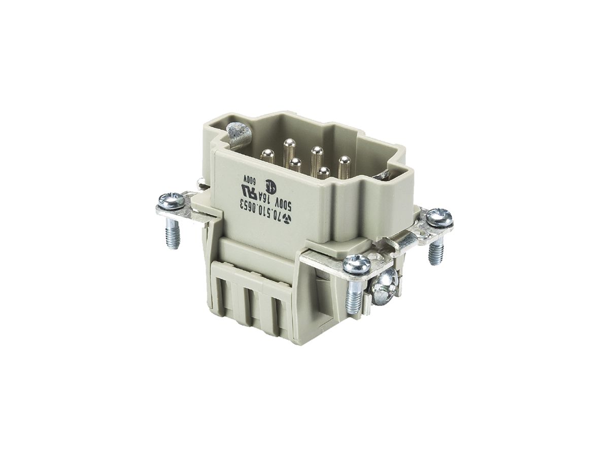 Steckereinsatz Wieland Electric revos BAS STF 6 2,5 50 6 16A 500V 0.5…2.5mm²