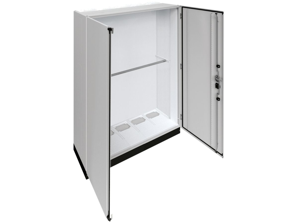 Schrank Hager univers Schutzklasse II 1850×1300×400mm mit Sockel 100mm IP55
