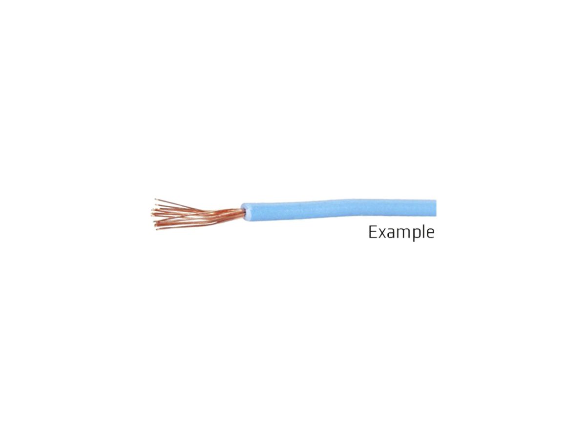 Litze 16mm² halogenfrei hellblau Eca