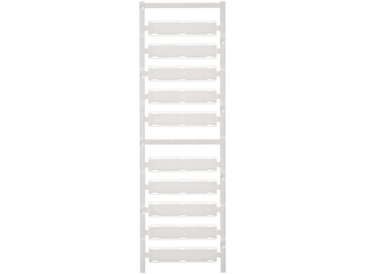 Kabelmarkierer Weidmüller MultiCard SFX für Ø7…40mm 60×10mm PA66 weiss