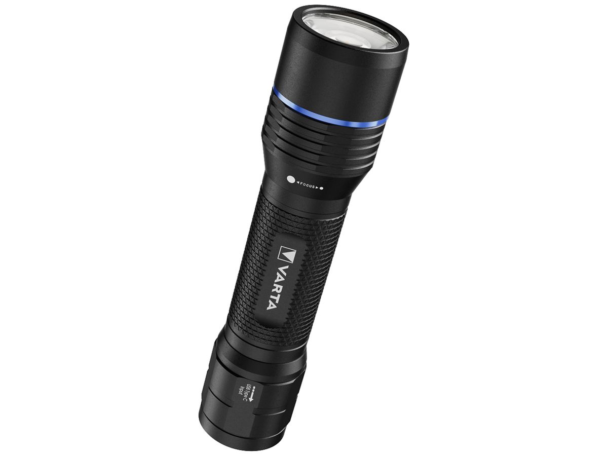LED-Taschenlampe VARTA Consumer Night Cutter Pro F20R 1000lm IP67 schwarz