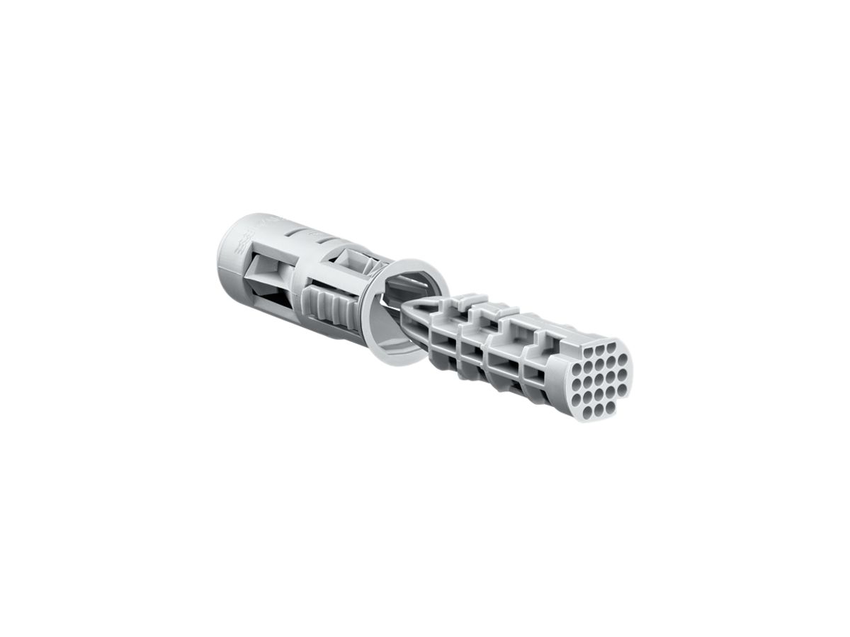 Geräteträger AGRO Mini für Isolation ≥80mm, Ø20mm, grau