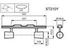 LED-Spot Philips StoreFit CL MB DALI 50W 3900lm 4000K weiss