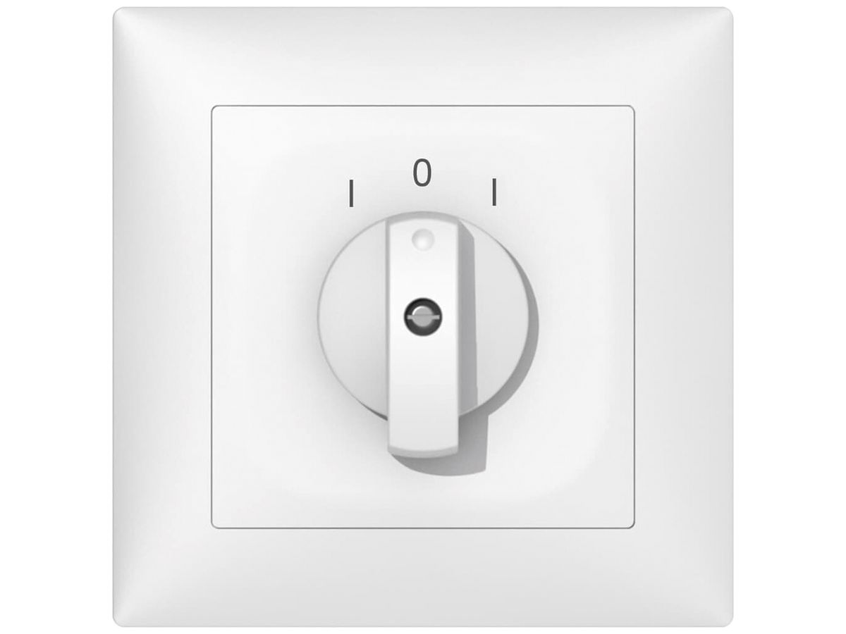 UP-Schwenkkontakt SIDUS B 2×AK weiss