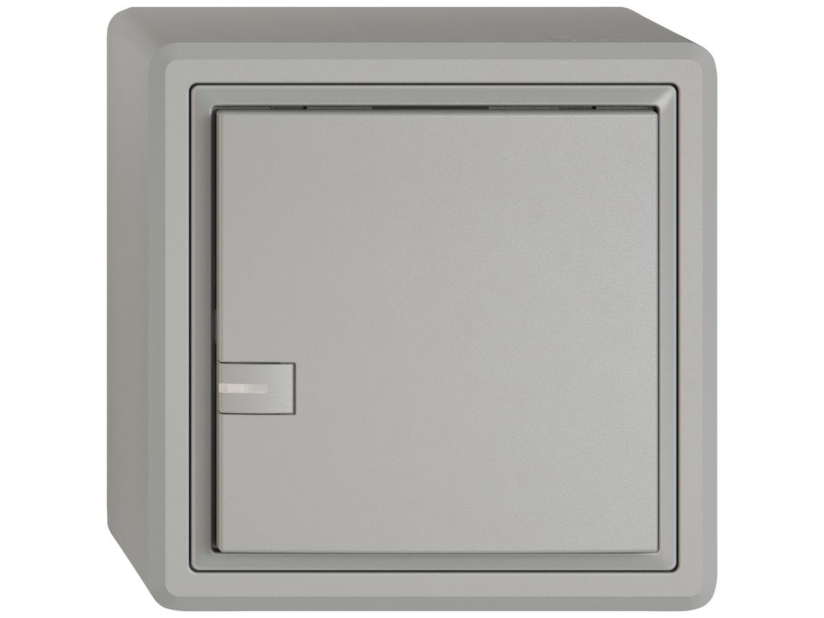 AP-Universaltaster EDIZIO.liv UNI SNAPFIX® m.LED RGB 1× 1-Tbed.hgu