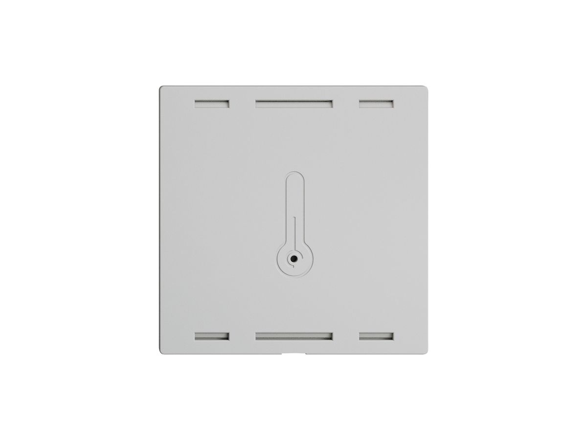 Bedienaufsatz zu Raumtemperatursensor EDIZIOdue Wiser 60×60mm hgu