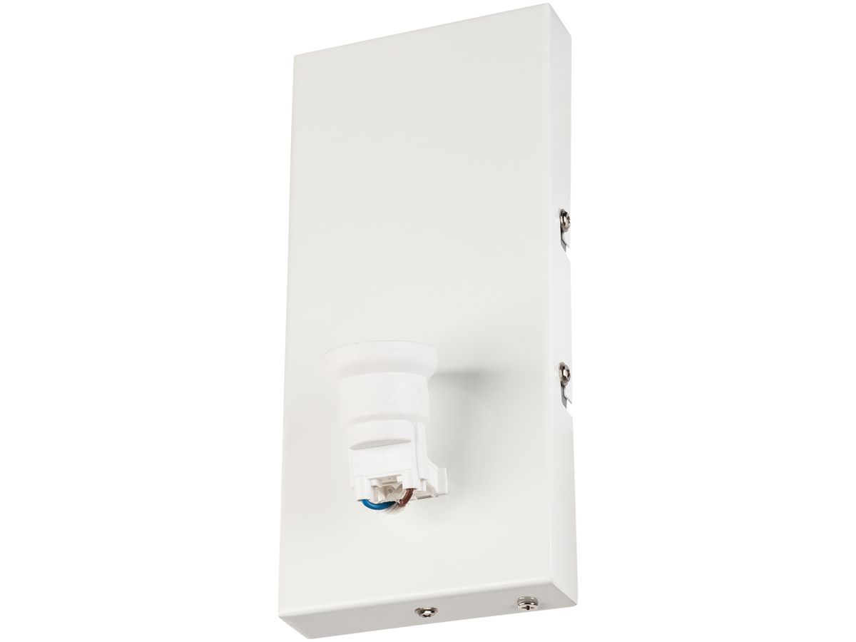 Wandleuchte SLV FENDA BASIS WL E27 40W 220×100×68mm weiss