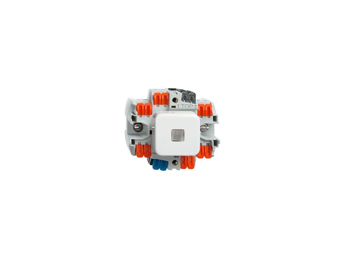 Druckschalter S6 FH LED blau