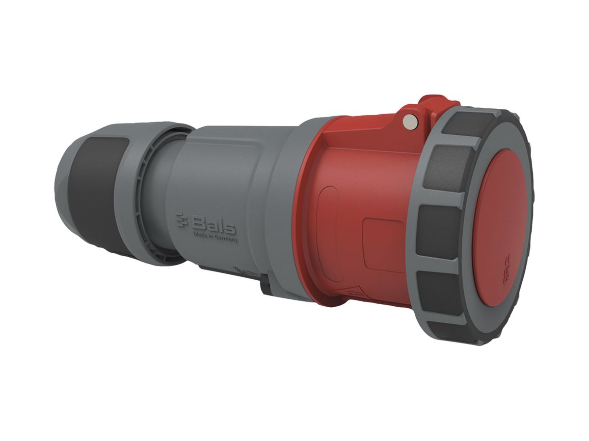 Kupplung CEE Bals INNOLINQ-Design 5P 125A 400V rot 6h IP67 Schraubklemme