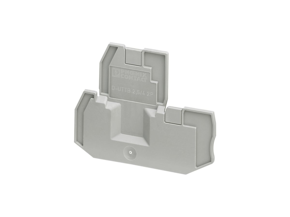 Abschlussdeckel PX D-UTT 2.5/4 grau