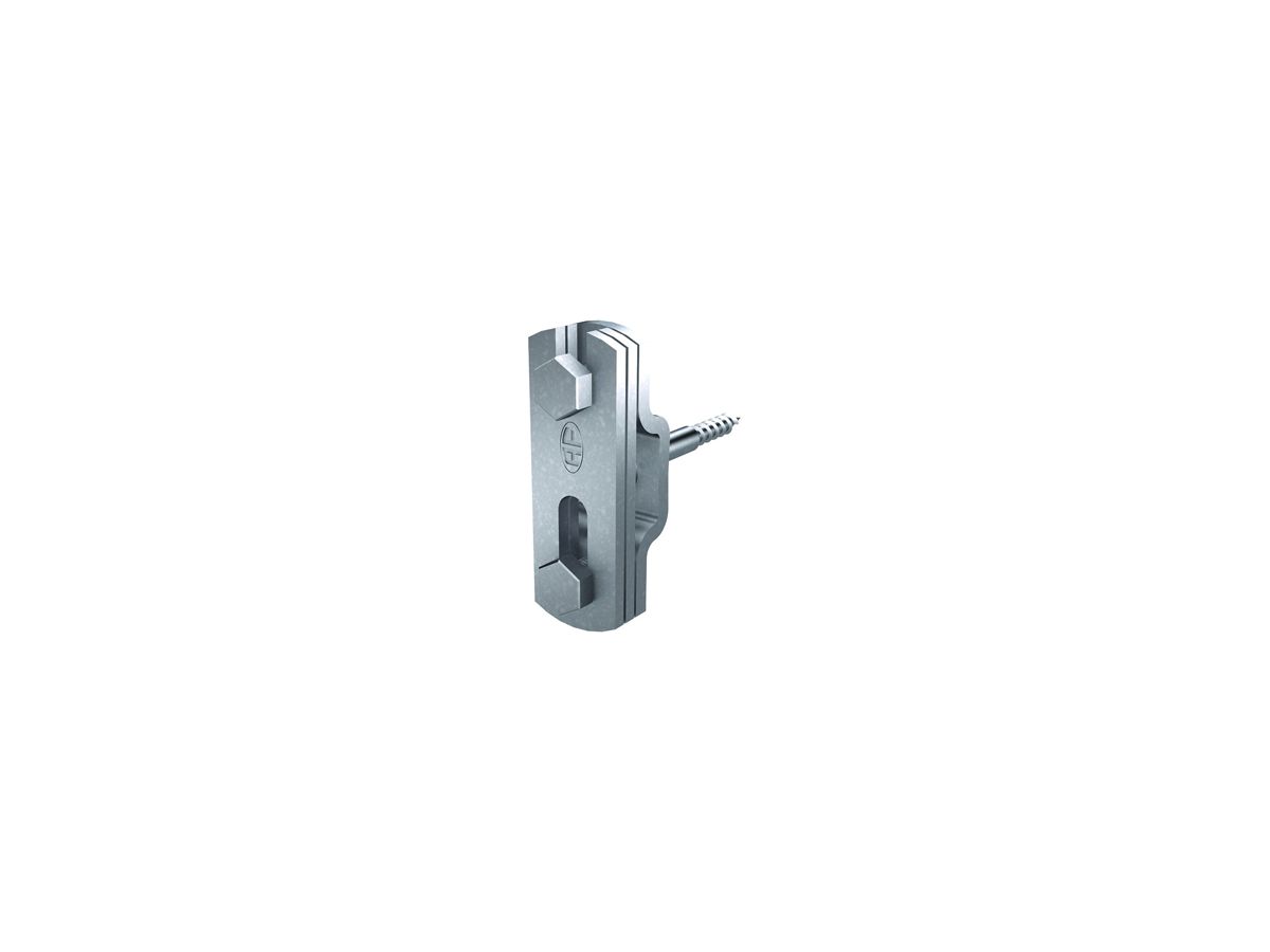 Leitungshalter Flury AV 23 für Band, Inox A4, 40×5mm