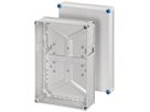 Apparategehäuse Hensel K 0301 grau leer mit Deckel 300×450×170mm