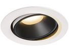 LED-Downlight SLV NUMINOS MOVE XL 37.4W 3300lm 2700K 55° DIM Ø190×118mm ws/sz