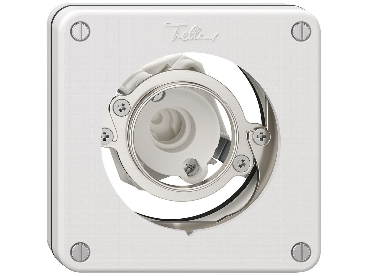 UP-Signallampe NEVO SNAPFIX® 250V 7W E14 IP55 87×87×35mm ws