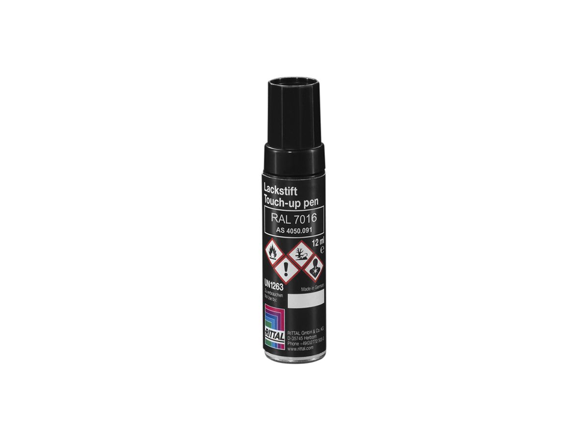 Lack Rittal SZ 4050.091 Inhalt 12ml Stift Farbe anthrazit