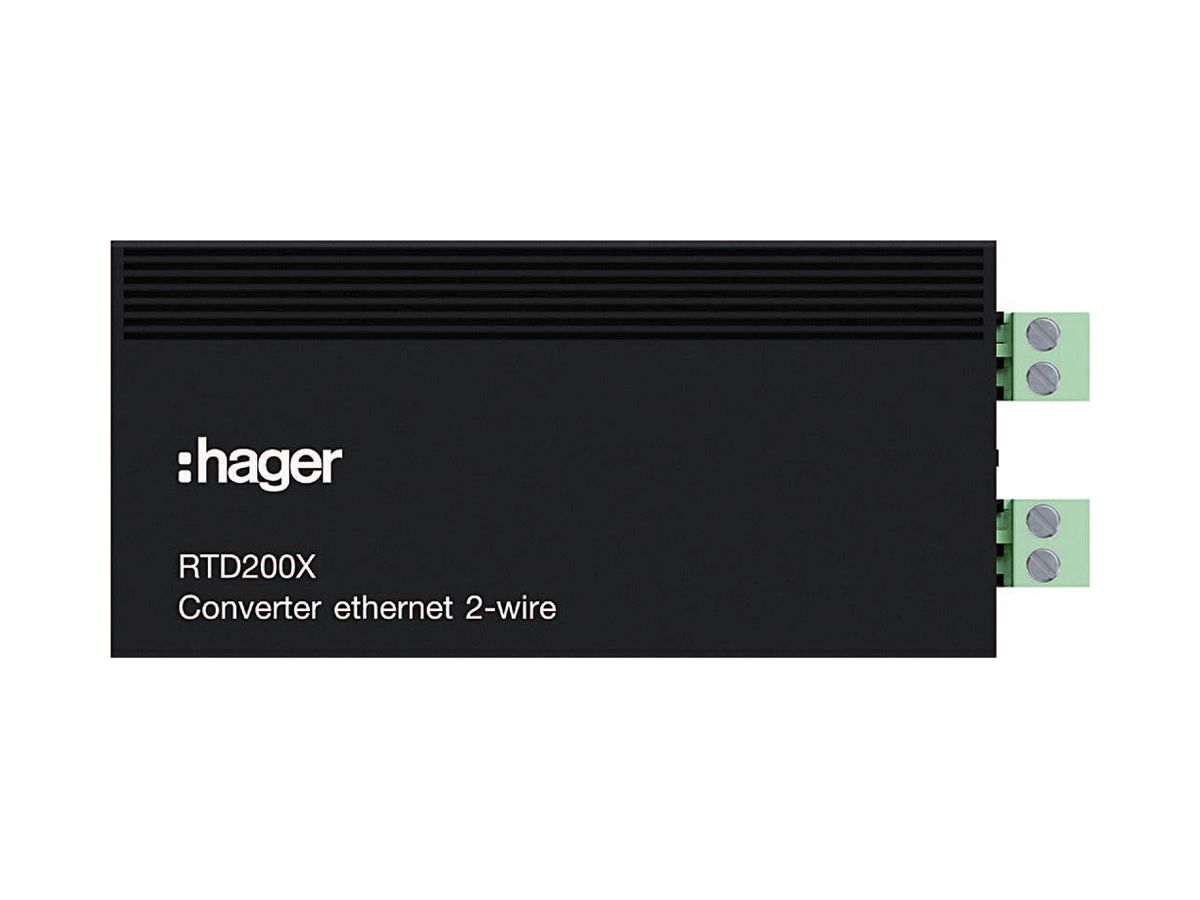 Konverter Hager mit LED-Anzeige