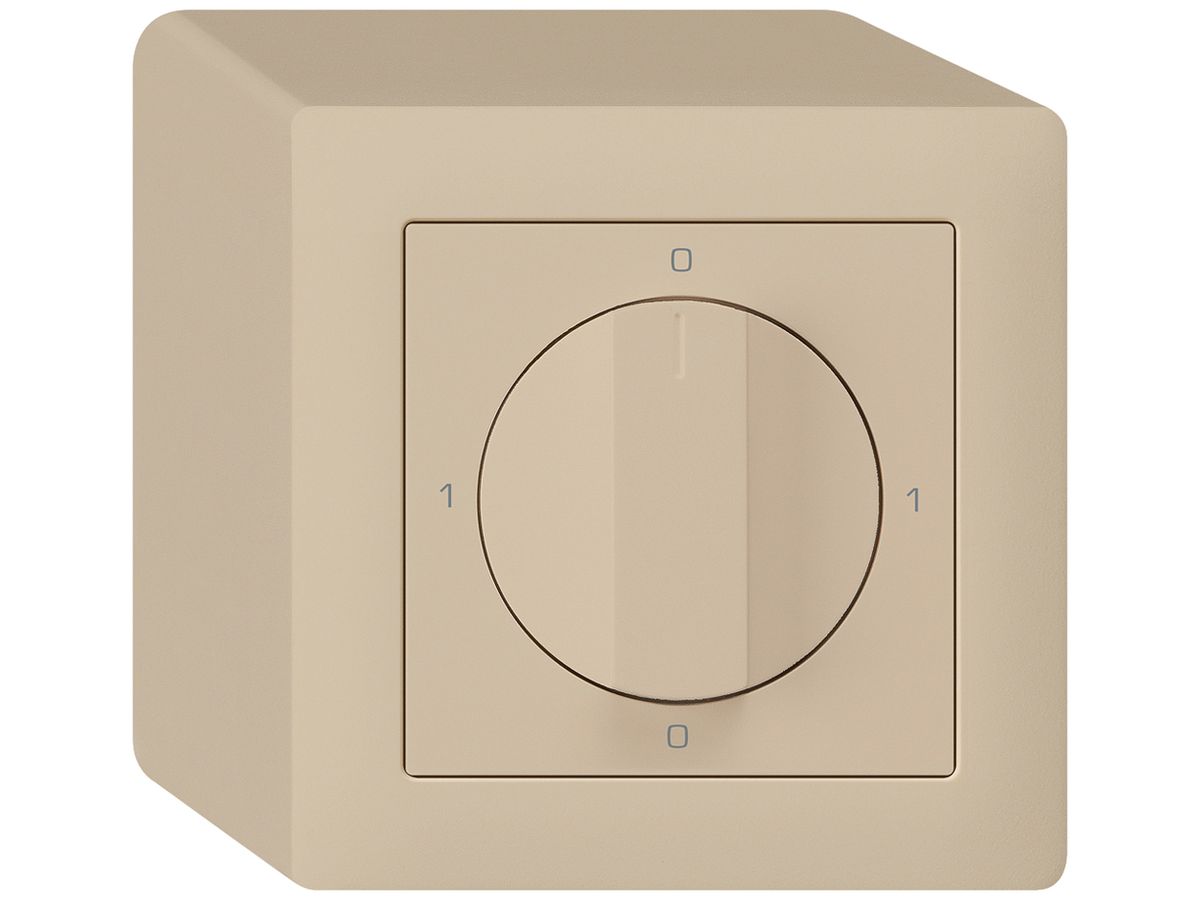 AP-Drehschalter kallysto 0/3L beige mit Drehgriff