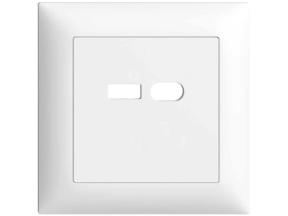 UP-Montageset Feller EDIZIOdue für Steckdose USB 18W Typ A + Typ C weiss