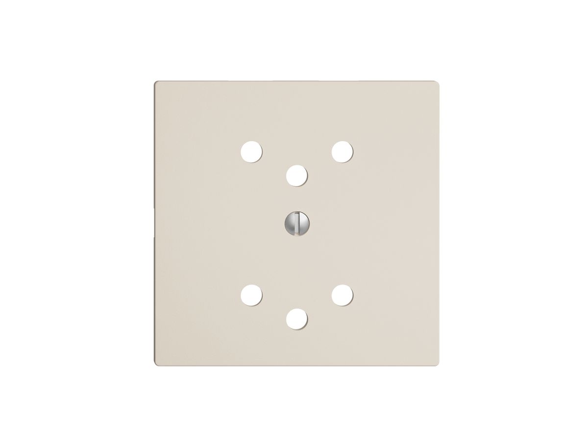 Frontplatte EDIZIOdue 2×T12 crema