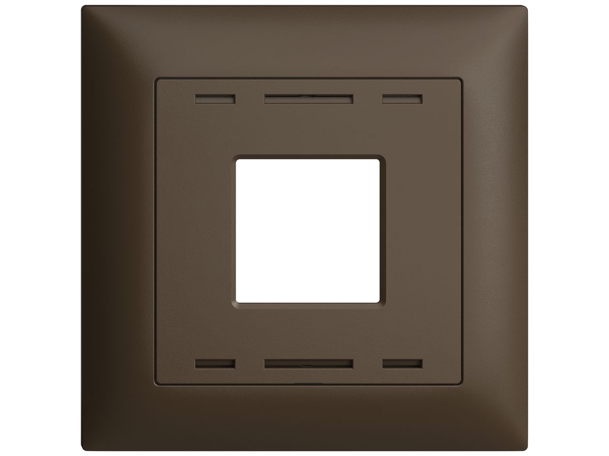 UP-Abdeckset EDIZIOdue Wiser Thermostat coffee