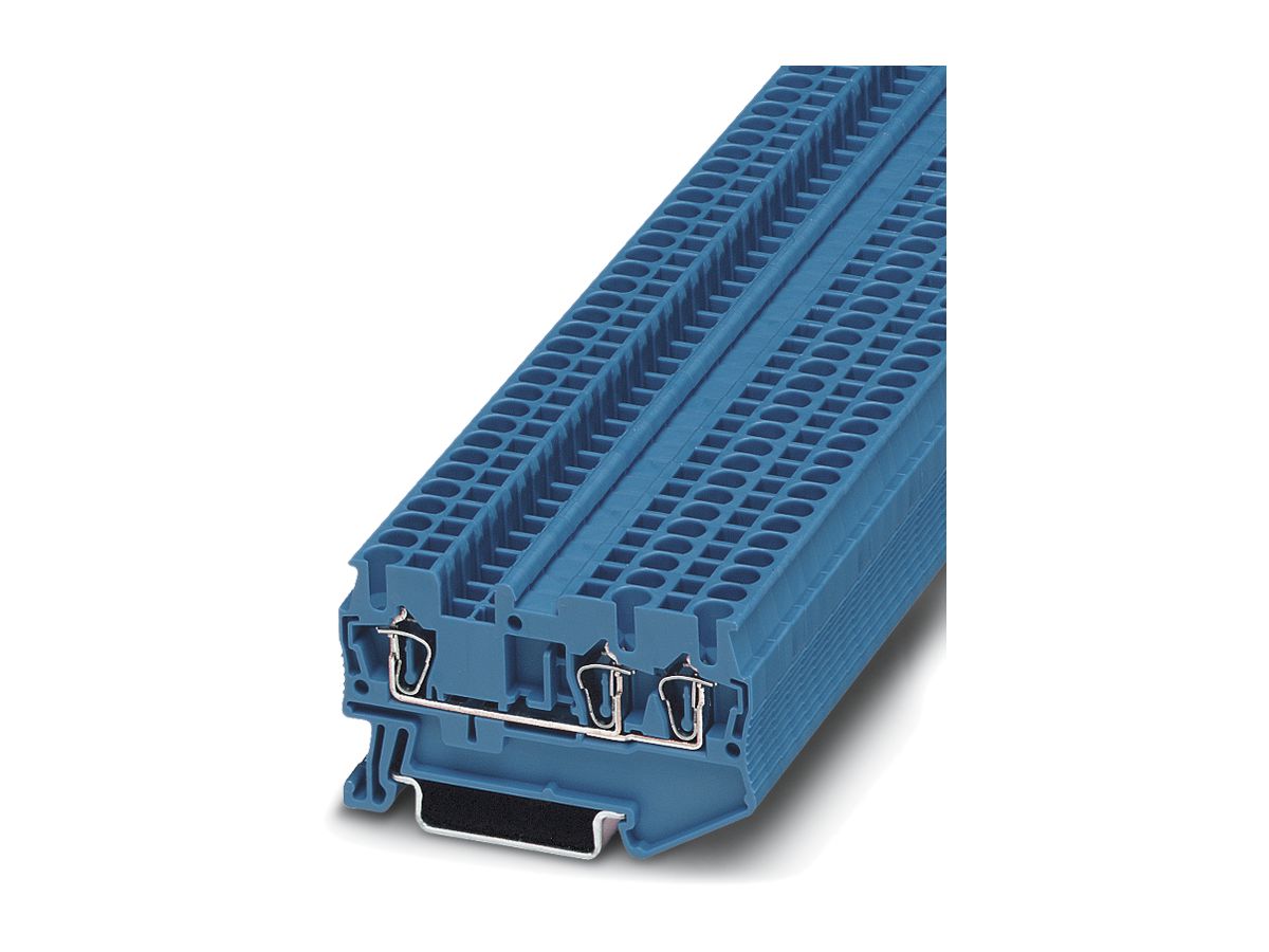 Reihenklemme 0.08…4mm² Zugfederanschluss blau