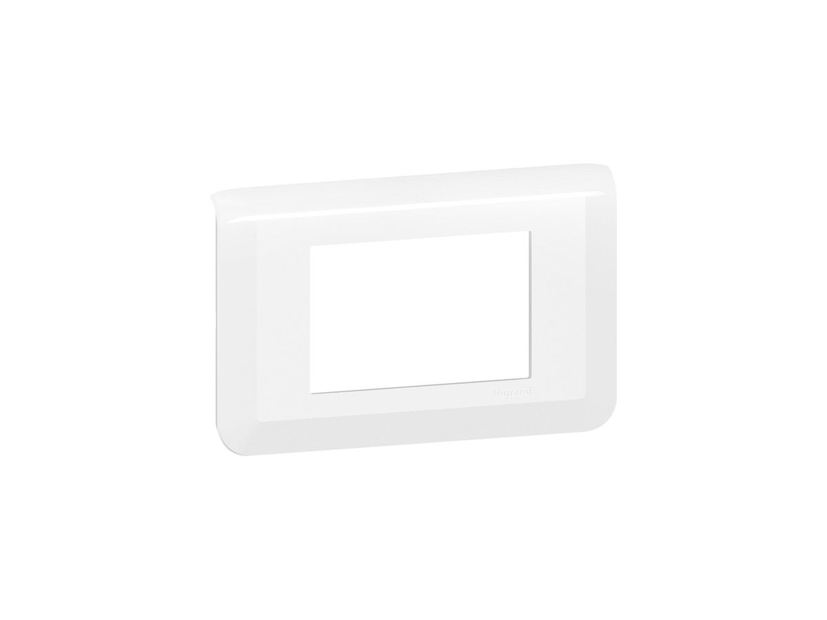 Abdeckrahmen MOS 1×3 Module horizontal weiss