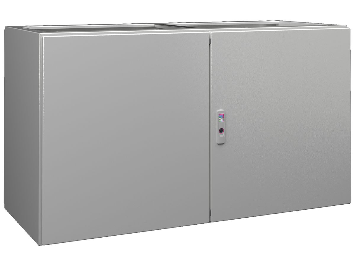 Unterteil Rittal TP 6706.600 1200×675×500mm 2-türig Stahl grau IP55