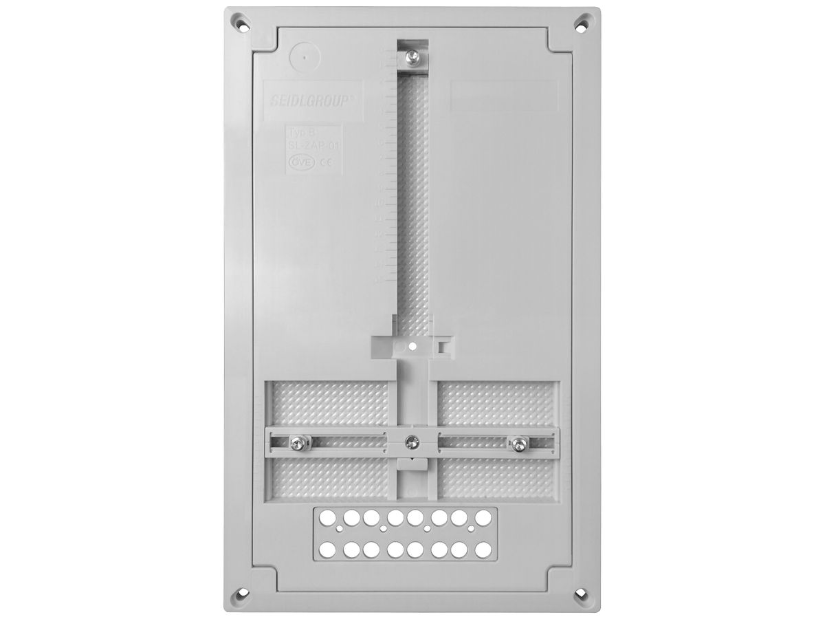 Zählerplatte SEIDL SL-ZAP-02 250×400mm 1×ZP
