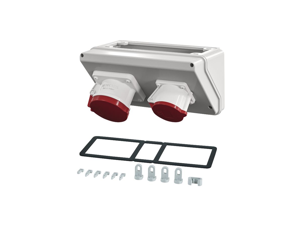 Connection Box Hensel Mi, CEE 32A, + CEE 63A, 5 P, 400V, 6h