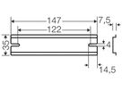 Tragschiene Hensel für KF 10 147mm
