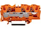 Durchgangsklemme WAGO TOPJOB-S 6mm² 3L orange Serie 2006