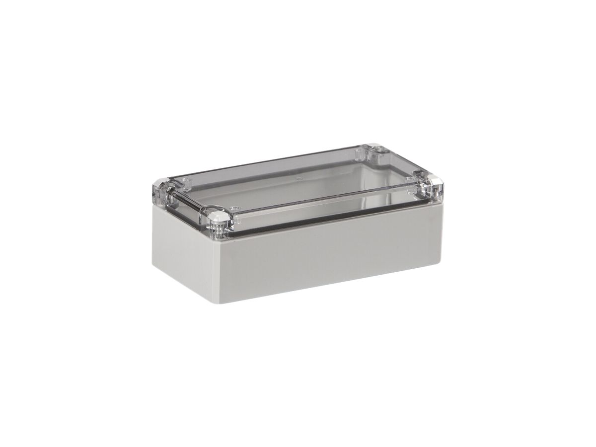Apparategehäuse RW CUBO D 80×160×56 DPCP transparent, T DSHI 1H