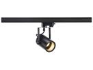 Strahler SLV EURO SPOT, GU10 25W mit 3-Phasen-Adapter IP20 schwarz