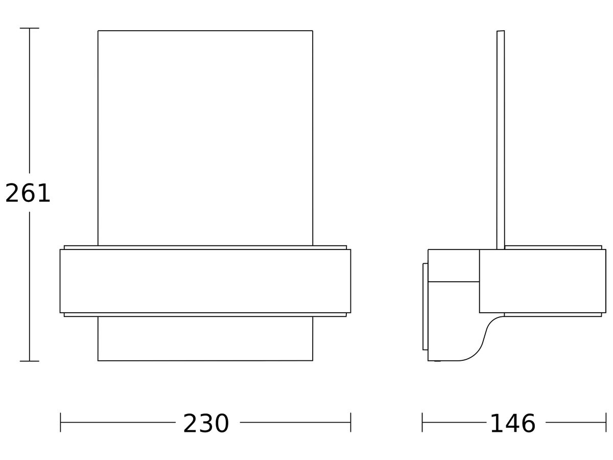 Wandleuchte Steinel L 820 Connect PIR 12.5W 858lm 3000K IP44, anthrazit