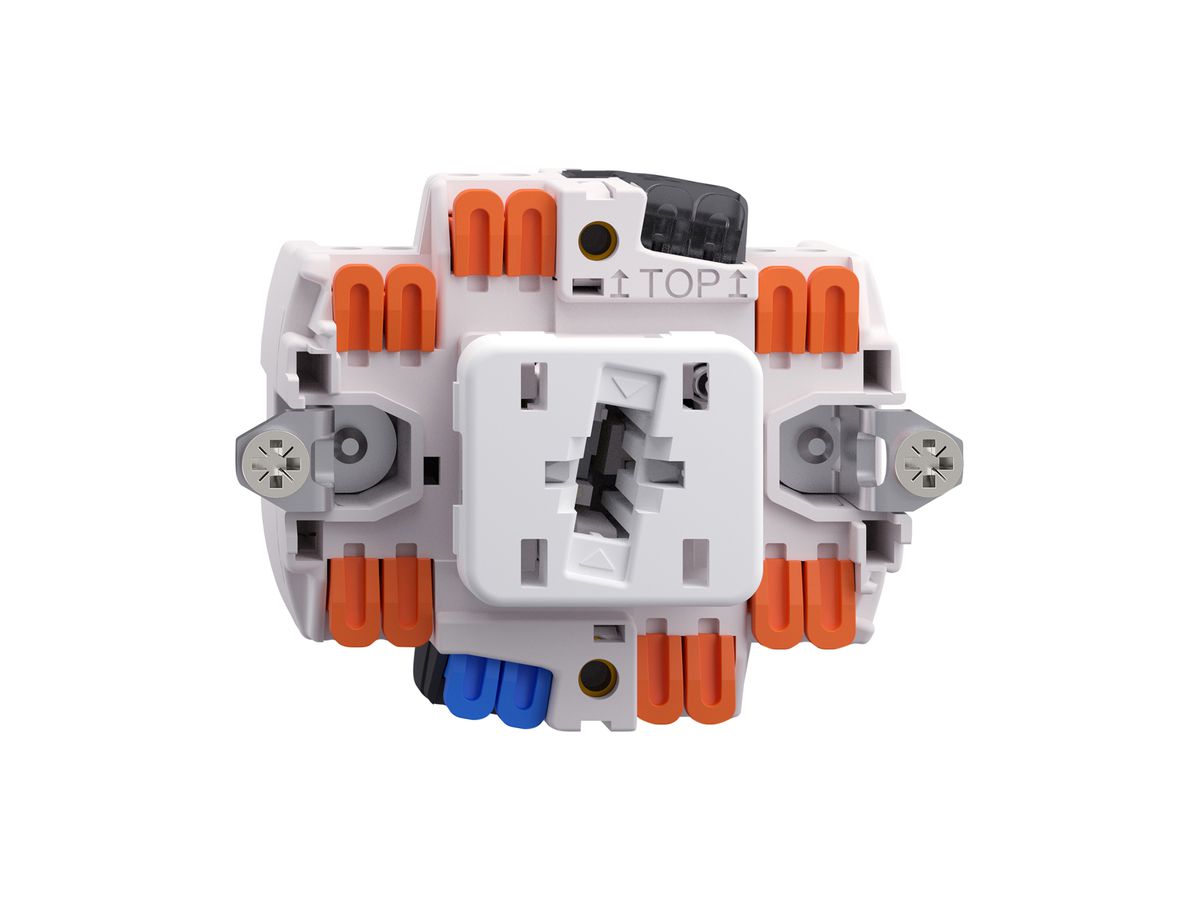 Einsatz Leuchtdruckschalter FH 6/1L KS, LED gelb, beleuchtet