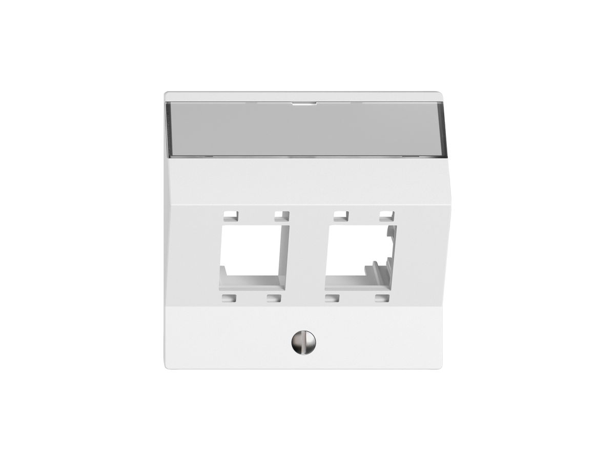 Montageset EDIZIO.liv SNAPFIX® für freenet Kat.5e/6 2× ws